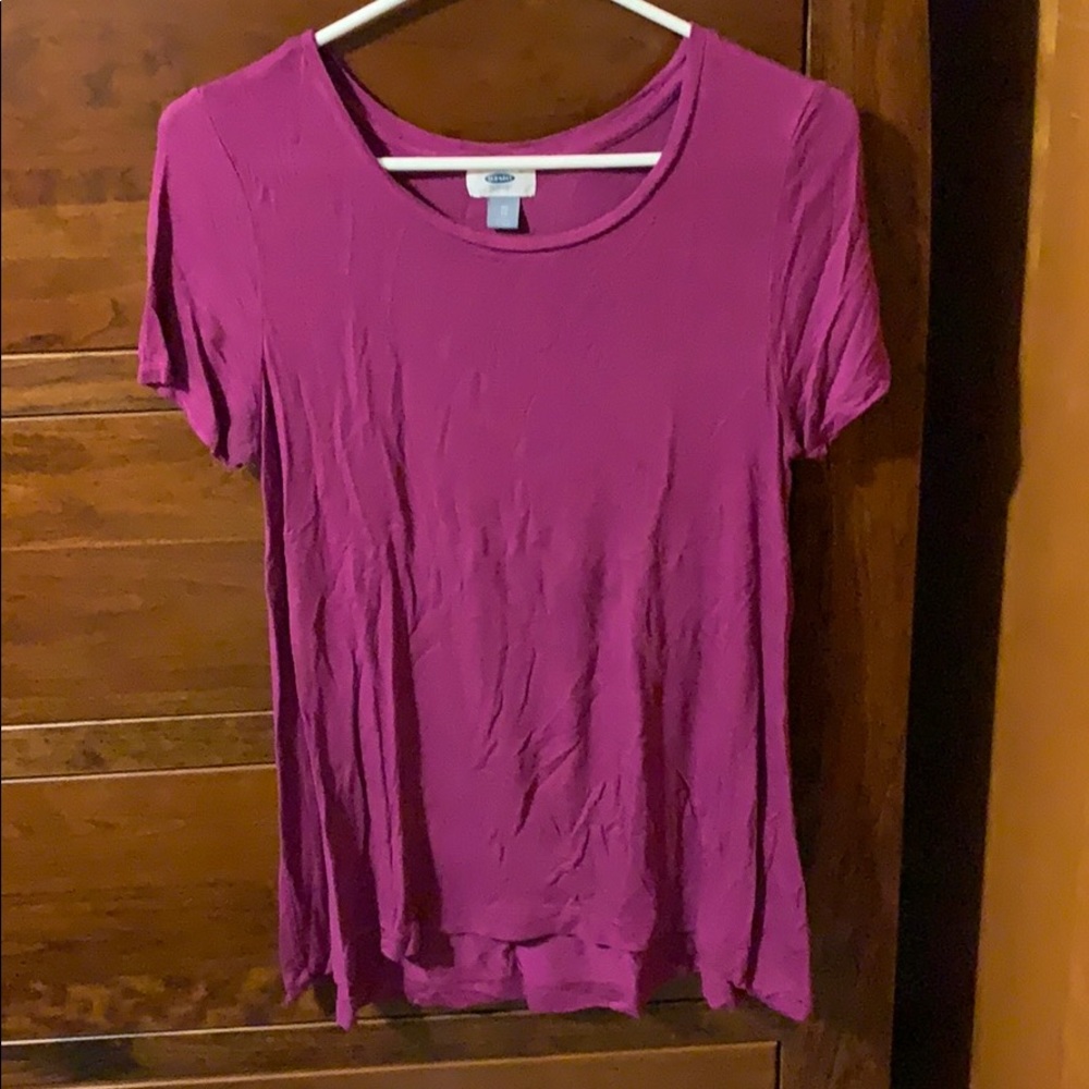 Soft flowy short sleeve tee